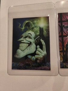 BATMAN MASTER SERIES CHROMIUM CHASE 1 And 2 CARDs 1995 SKYBOX DC COMICS - Picture 1 of 6