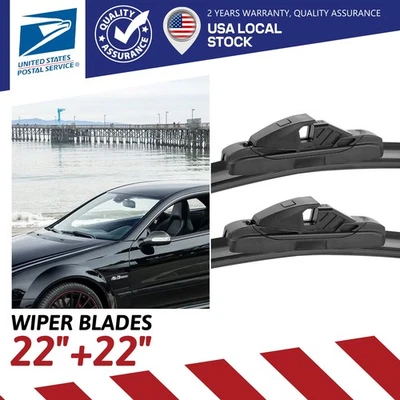 Limpiaparabrisas genuino de 22" y 22" para Mercedes-Benz C280 C32 AMG 2014-16 Foto 1 de 4