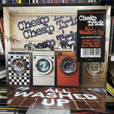 CHEAP TRICK - All Washed Up (2025) NEW ORANGE BLUE VINYL LP - SEALED NEW STUDIO - Image 1 of 3