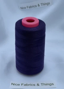 50 Spools - Blue AX117 Multi Purpose Sewing Thread - Picture 1 of 3