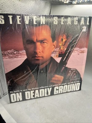 Steven Seagal: On Deadly Ground. Laserdisc LD. Widescreen.  Very Good Foto 1 de 4
