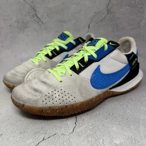 Nike Street Gato White Photo Blue Mens Indoor Soccer Shoes Mens/Boys Sz 6 / 6Y - Picture 1 of 10