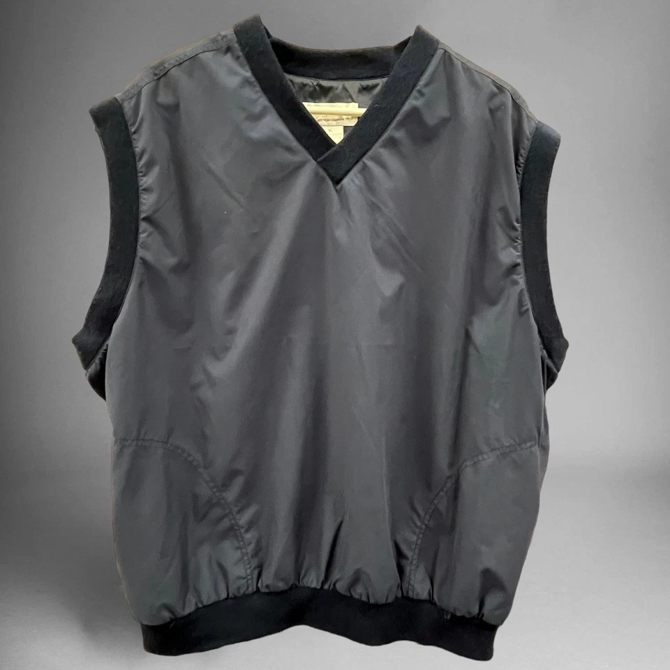 Vintage Sahara Vest Performance Pockets Windbreaker Grandpa Preppy Academia XL - Image 1 of 4