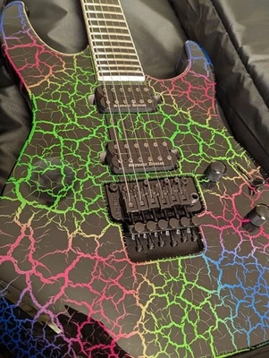 Guitarra Eléctrica Jackson Pro Plus SL2 Bruised Crackle Dinky Type Usada De... - Imagen 1 de 4
