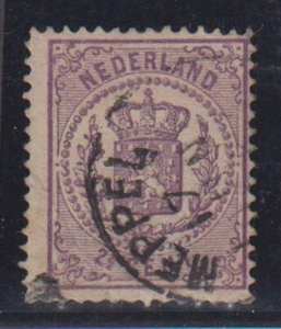 E2781: Netherlands #22 Used, Fine, Sound; CV $70 - Picture 1 of 1