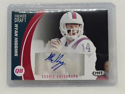 Ryan Higgins 2017 SAGE HIT - Autographs Red AUTO #A71 - Louisiana Tech Bulldogs - Image 1 of 2