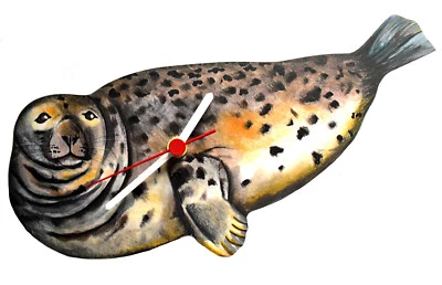 LARKRISE DESIGNS Reloj Sello - Sellos - Regalo Sello - Relojes Sello - Pinnípedo - OC11-C