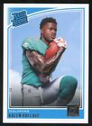 2018 Donruss Rated Rookie Kalen Ballage Rookie Miami Dolphins Rc #330