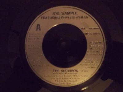 Joe Sample feat. Phyllis Hyman - The survivor / Wonderland    klasse UK MCA 45 - Bild 1 von 2