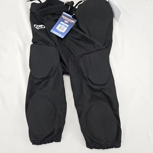Faja de fútbol Rawlings negra talla juvenil XL rodilleras con cinturón cintura - Imagen 1 de 5