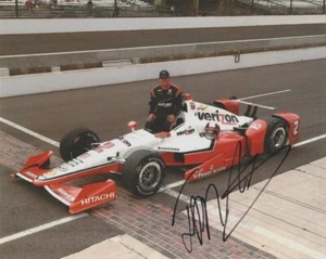 2015 Juan Pablo Montoya signed Verizon Chevy Indy 500 Qualifying 8x10 Photo - Picture 1 of 1