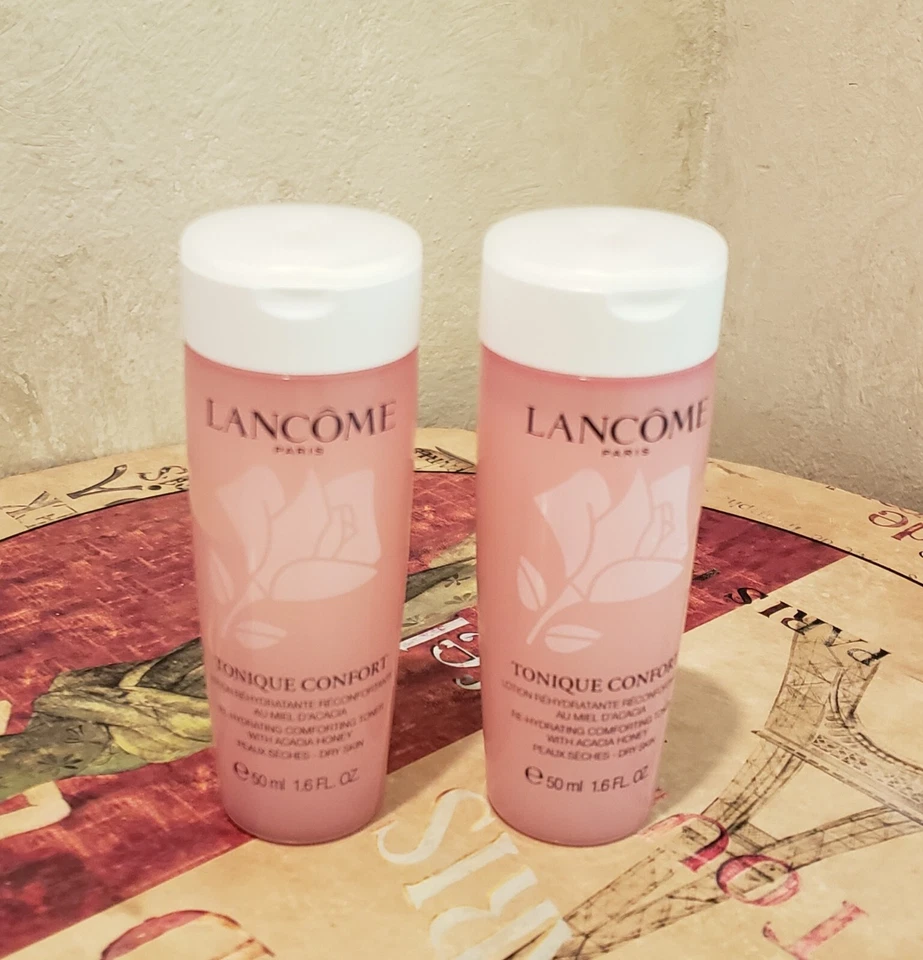 2 бутылки LANCOME Tonique Confort увлажняющий тоник для сухой кожи 3,2 унц - Изображение 1 из 1