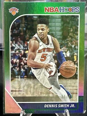 2019-20 Hoops #127 Dennis Smith Jr. Green #/99 New York Knicks - Image 1 of 2