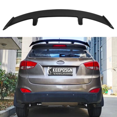 Spoiler de janela traseira estilo GT preto fosco para Hyundai Tucson 2010-2024 - Imagem 1 de 4