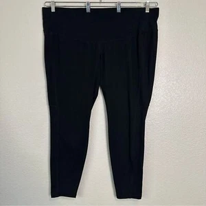 Lane Bryant Livi Black Control Tech Leggings, Size 26/28 - Picture 1 of 7
