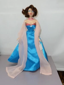 16" Gene Doll Monaco Dressed in Blue Evening w/Shoes & Stand, No Box or COA #GX - Picture 1 of 5