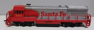 HO Scale D4-H Bachmann - Santa Fe Diesel Locomotive - Road Number 350 - Picture 1 of 6