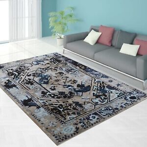 New Modern Oriental Rugs Hand-Tufted Wool Carpet for Living Room 5 X 7 Feet