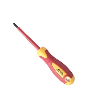 Insulated VDE Screwdriver 1000V #1x80mm SD-810-P1 Pro'sKit - Picture 1 of 1