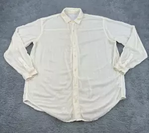 CP Shades Gorsuch Shirt Women Medium Beige Alana Washed Velvet Velour Silk Blend - Picture 1 of 15