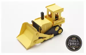 Bulldozer. CC-K3. Aozora Car Craft Models. Fold & Join. Glue & Paint Not Reqd - Picture 1 of 10