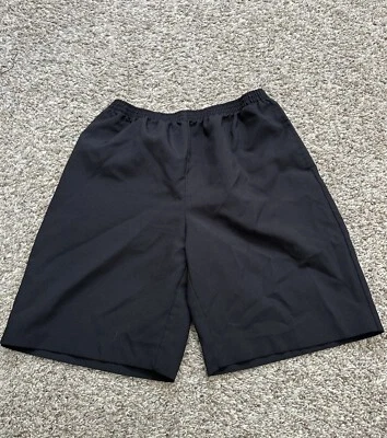 Pantalones cortos Blair para mujer talla PM (medidas 25 X 9) negros cintura elástica bolsillos Foto 1 de 4