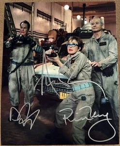 Ghostbusters Cast Signed Photo, 8x10 With COA,(3) Murray/Aykroyd/Potts - Picture 1 of 5