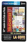 Rare / Carte Telephonique - La Cote En Poche Magazine Telecarte Cote / Phonecard