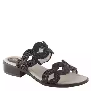 David Tate Journey Women's Sandal Size 10.5 M Black NIB - Picture 1 of 6