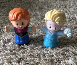 Fisher-Price Little People Disney Frozen Prinzessin Anna und Elsa 2019 Mattel Spielzeug - Bild 1 von 6