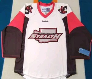 Washington Stealth NLL Reebok Jersey Blank Mesh Lacrosse Canada Made w/ Tags XL - Picture 1 of 6