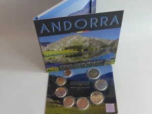 ANDORRA 2017 KMS ST BU 3,88 EUROS JUEGO DE MONEDAS JUEGO DE MONEDAS EN BLISTER - Imagen 1 de 5