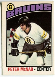 1976-77 O-Pee-Chee OPC #118 Peter McNab Boston Bruins - Picture 1 of 2