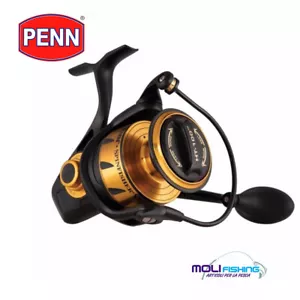 MULINELLO PESCA SPINNING PENN SPINFISHER VI 3500 CORPO ALLUMINIO FRIZIONE HT100 - Foto 1 di 1