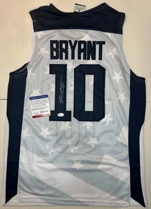 Signiertes Kobe Bryant USA Trikot #24 mit PSA COA handsigniert - Bild 1 von 4