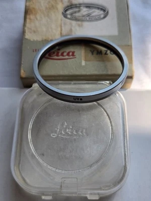 Original Leica 43mm UVa Filter E43 Chrome for Summilux in Excellent Condition - Image 1 of 3