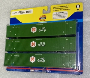 Athearn HO Intermodal HUB Gruppo 53’ Contenitore CIMC Confezione da 3 / #ATH27986 - Foto 1 di 2