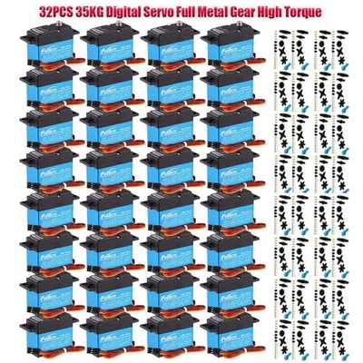 Waterproof 35KG Metal Gear Digital Servo Coreless HIGH TORQUE SPEED FT5330M RC - Image 1 of 4