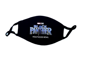 Marvel Studios Black Panther Adult Face Mask Hollywood Bowl Chadwick Boseman New - Picture 1 of 3