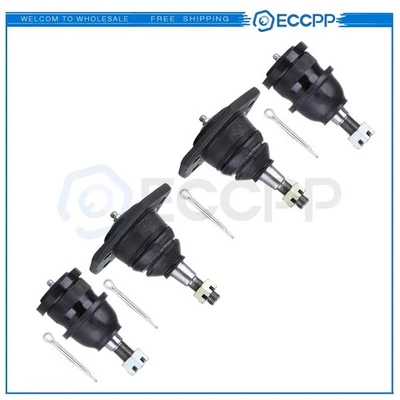 Kit de suspensión de 4 rótulas inferiores superiores delanteras para GMC R1500 Suburban 1991-1987 Foto 1 de 4