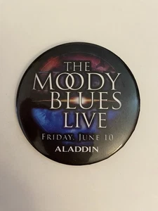 Aladdin The Moody Blues Pin Back Button P32 - Picture 1 of 3