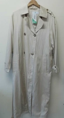 BNWT La Redoute Beige Double Breasted Raincoat size 14 - CG D26 - Image 1 of 4