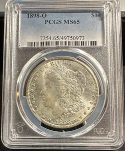 1898-O Morgan Dollar - PCGS MS 65 - Picture 1 of 3