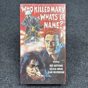 Who Killed Mary What's er Name VHS 1987 New Sealed OOP STAR CLASSICS - Imagen 1 de 7