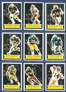 1984 TOPPS FOOTBALL GLOSSY COMPLETE CARD SET(1-30): MONTANA, BRADSHAW, PAYTON... - Picture 1 of 4