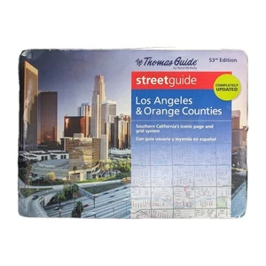 Los Angeles & Orange Counties Street Thomas Guide. 53. Auflage  - Bild 1 von 2
