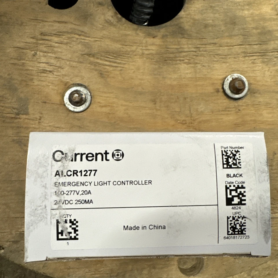 Hubbell/Current ALCR1277 EMERGENCY LIGHT CONTROLLER New  - Image 1 of 1