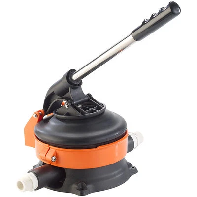 AGT Handwasserpumpe: Wasser-Handpumpe mit rostfreiem Stahlhebel