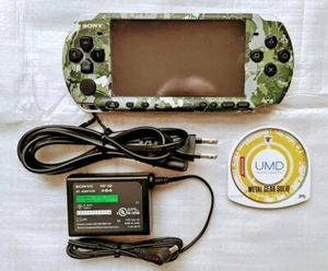 Sony PSP-3000 Metal Gear Solid Limited Edition Console Complete Set Tested Used - Picture 1 of 12