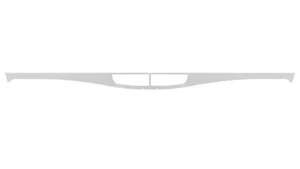 Kenworth T660 Contoured Bumper TRIM With Vent Holes # 15800 - Picture 1 of 2